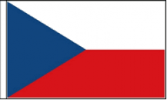 Czech Republic Table Flags